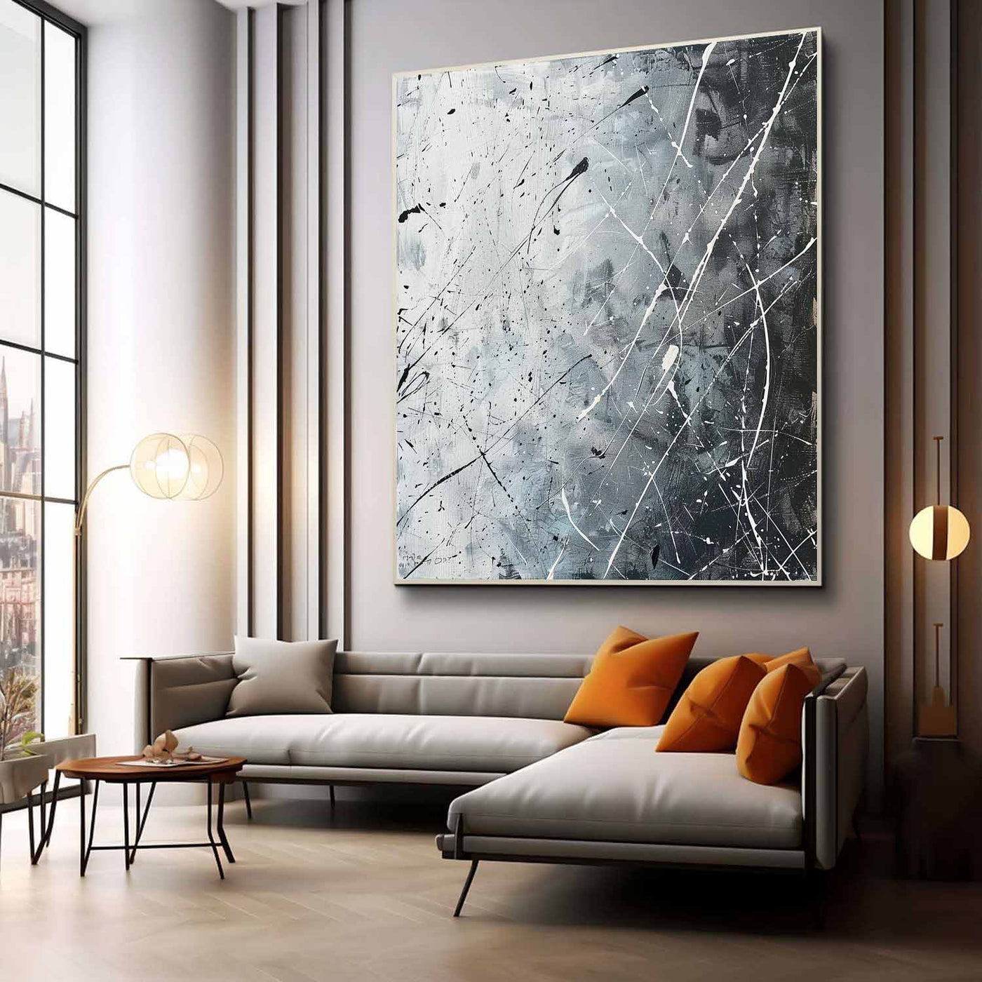 Abstract Expressionist Art #AEA032