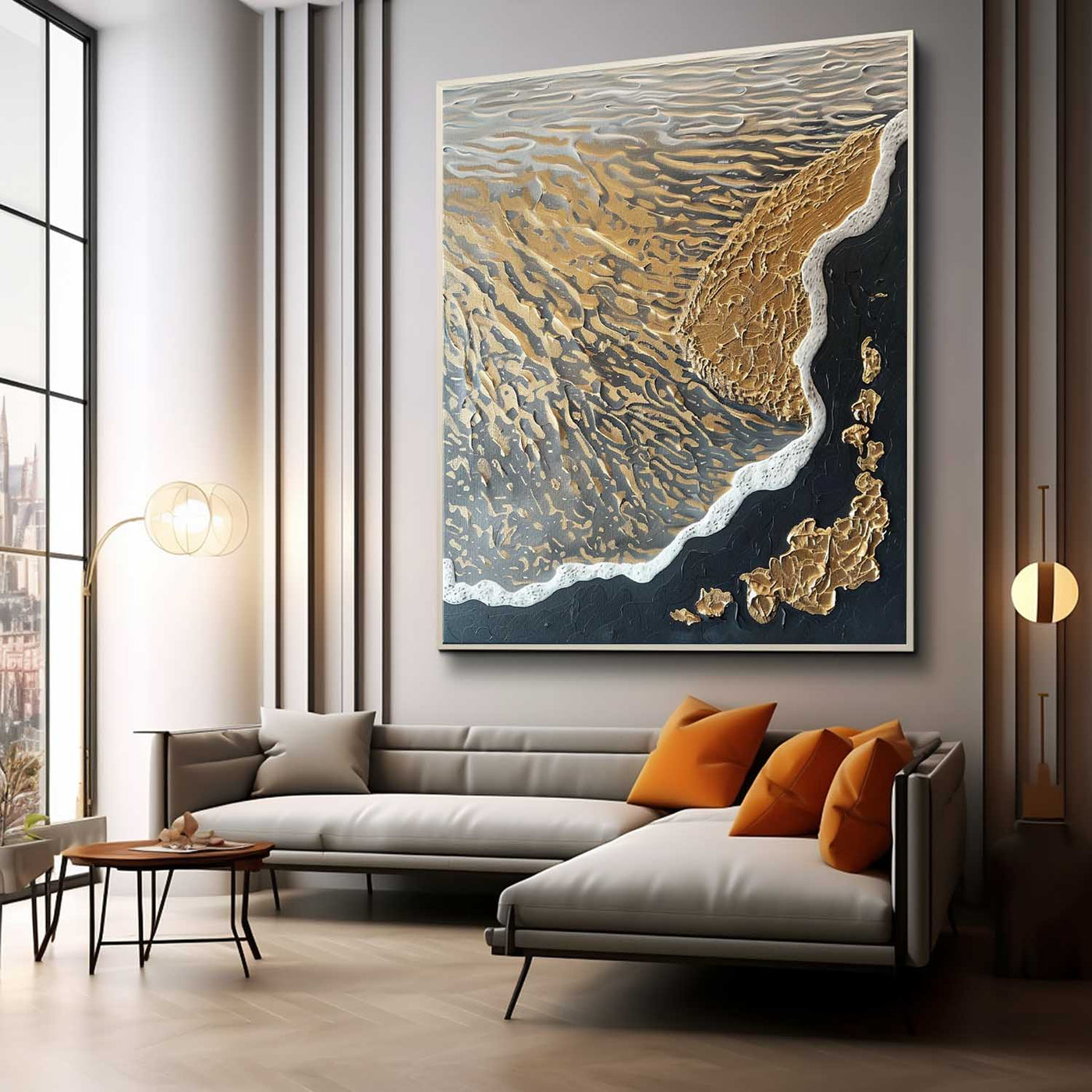 Plaster Art Texture Painting #SG285
