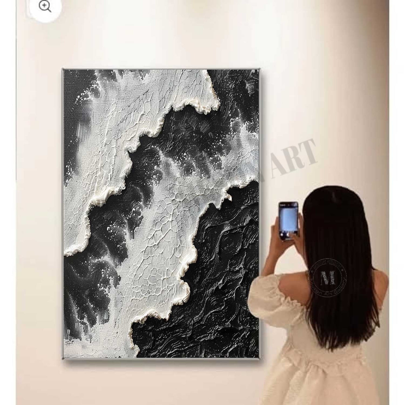 Plaster Art Texture Painting #SG349
