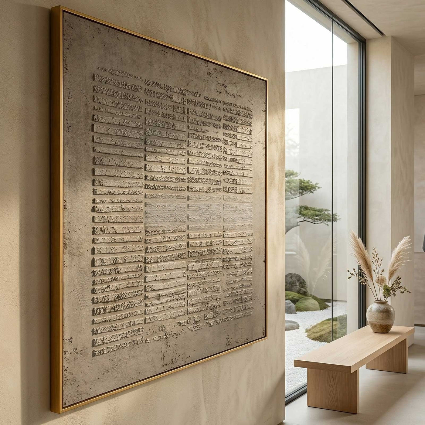Wabi-Sabi Wall Art #TX012