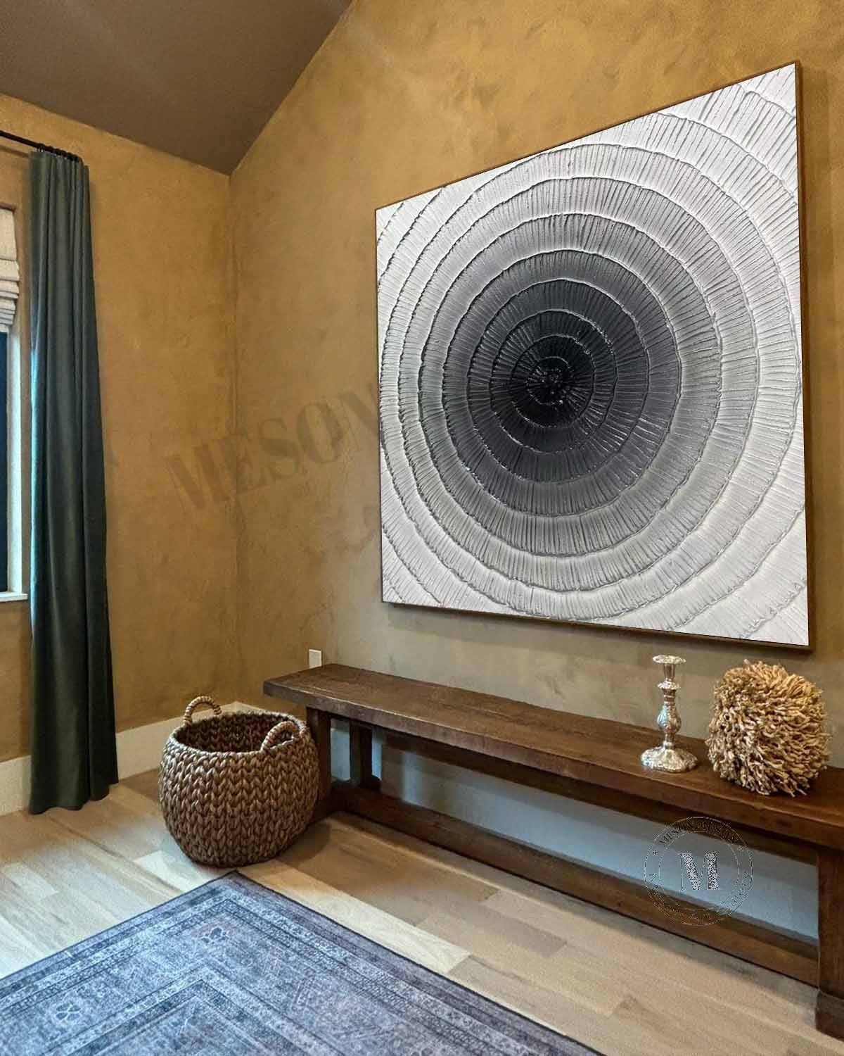 Plaster Art Texture Painting #SG363